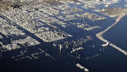 Las ciudades argentinas que quedarían sumergidas bajo el agua en 75 años