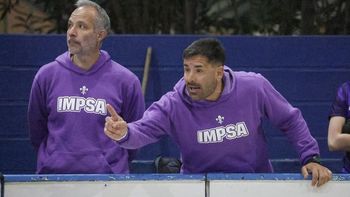 Gustavo Giunta, el entrenador del IMPSA campeón del Vendimia de hockey sobre patines