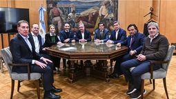 Santilli y Caputo junto a gobernadores y representantes de las provincias del Norte Grande. Se debaten acuerdos de zona cálida.