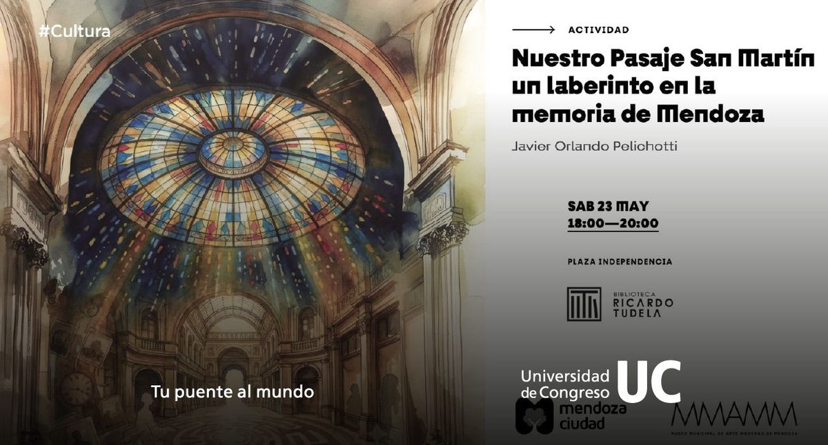 Cortos audiovisuales de estudiantes de la Universidad de Congreso vinculan memoria, patrimonio y narrativa urbana a partir de un libro sobre el Pasaje San Martín. Cortos audiovisuales de estudiantes de la Universidad de Congreso vinculan memoria, patrimonio y narrativa urbana a partir de un libro sobre el Pasaje San Martín.