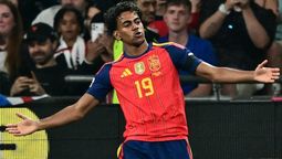 Lamine Yamal marcó uno de los goles del triunfo de España sobre Inglaterra.