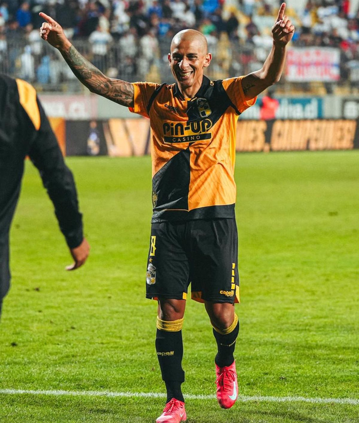 Camargo es una de las figuras del Coquimbo Unido de Chile.