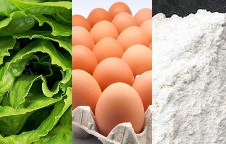 Lechuga, harina y huevos, los productos que más subieron en el primer semestre