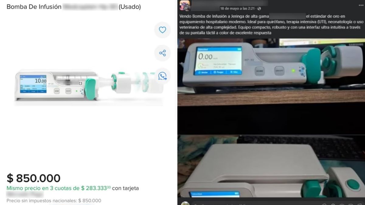 La publicación de venta tras el robo. La publicación de venta tras el robo.