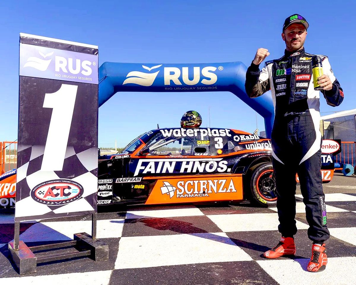 Agustín Canapino ganó en el Turismo Carretera donde Julián Santero fue 8vo