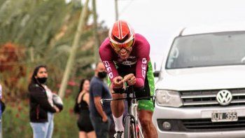 Alejandro Durán se colgó la medalla de plata en la crono elite