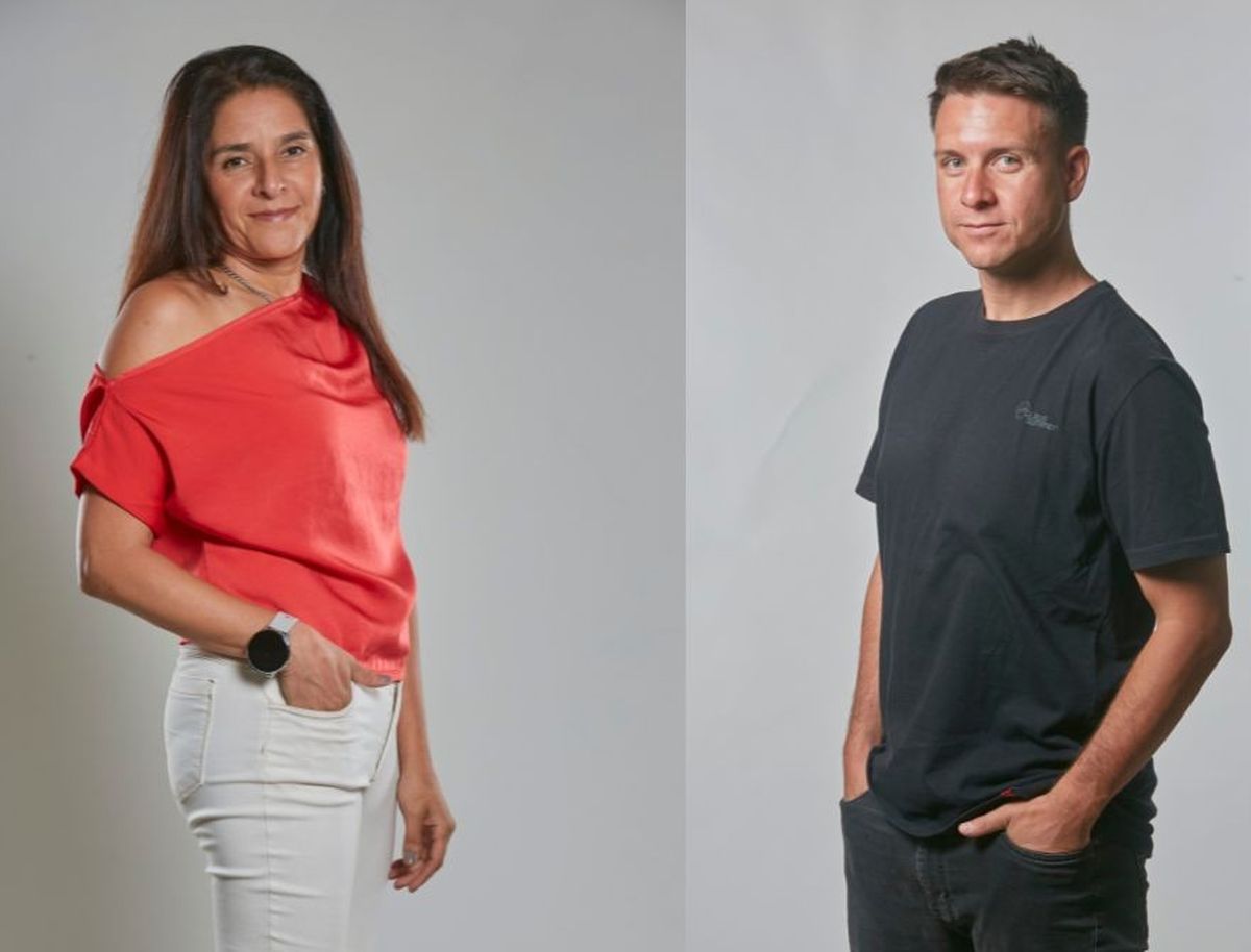 Rosana Villegas y Julián Imazio. Rosana Villegas y Julián Imazio.