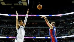Un partido entre Detroit Pistons y Dallas Mavericks de la NBA, jugado en 2019 en la Arena Ciudad de México (Archivo). Crédito: EFE/ José Méndez.