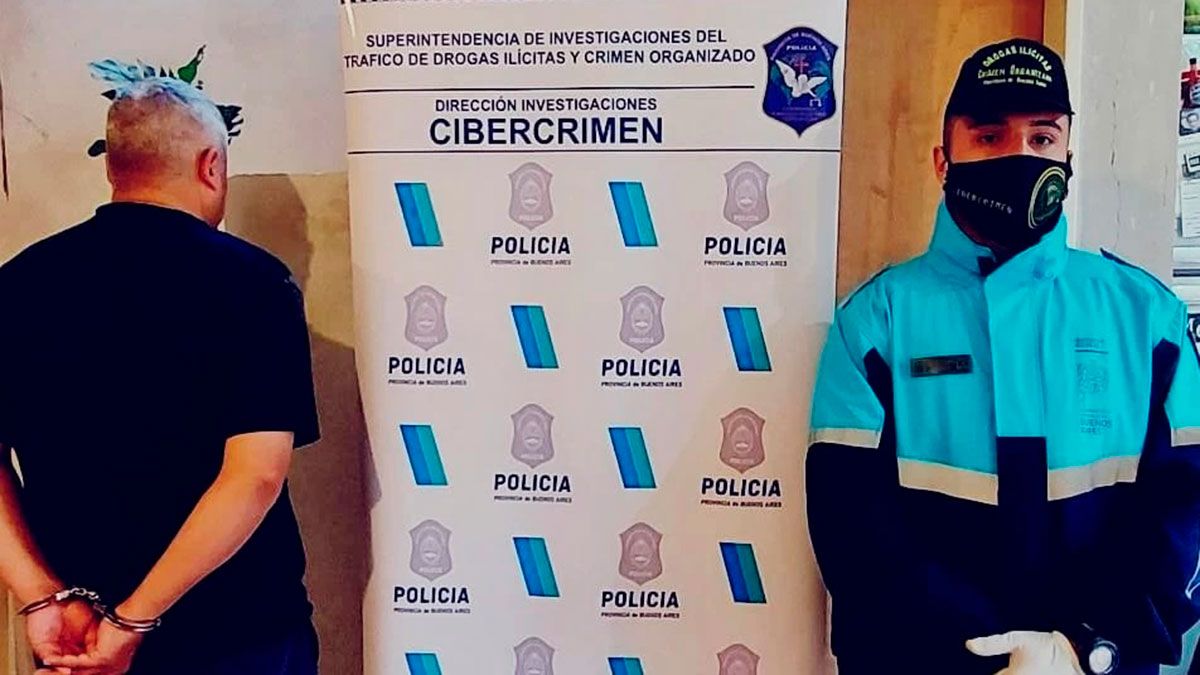 Unos de los pedófilos detenidos en San Fernando había subido mucho material a la web.