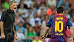 Mou quiere a Messi en el Manchester United a toda costa