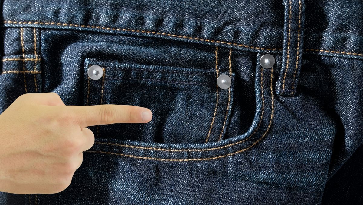 La función del bolsillo pequeño del jean