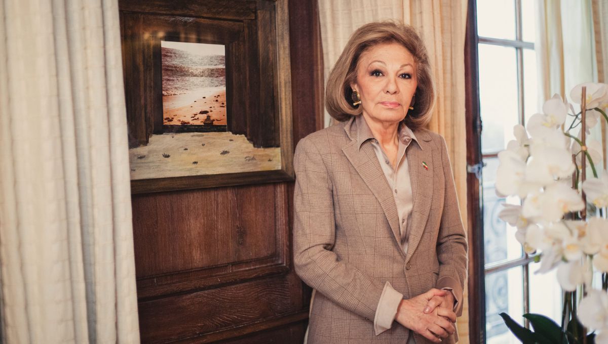 Farah Pahlaví en la actualidad. Farah Pahlaví en la actualidad.