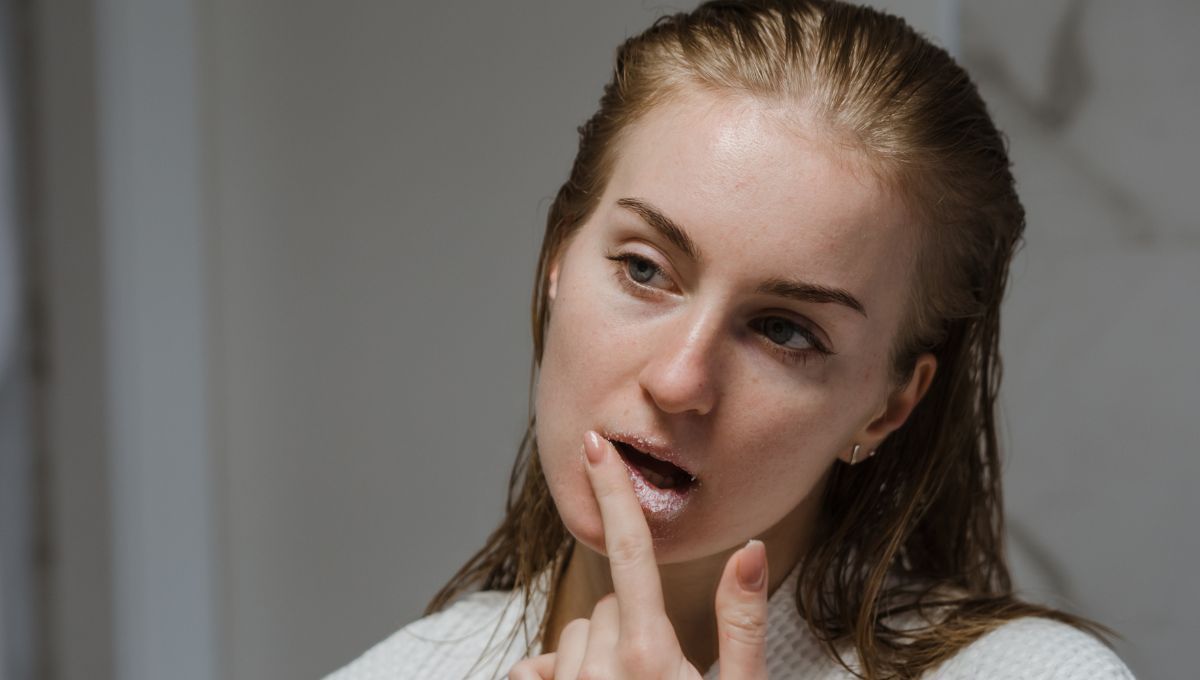 Exfoliar labios. Exfoliar labios. 