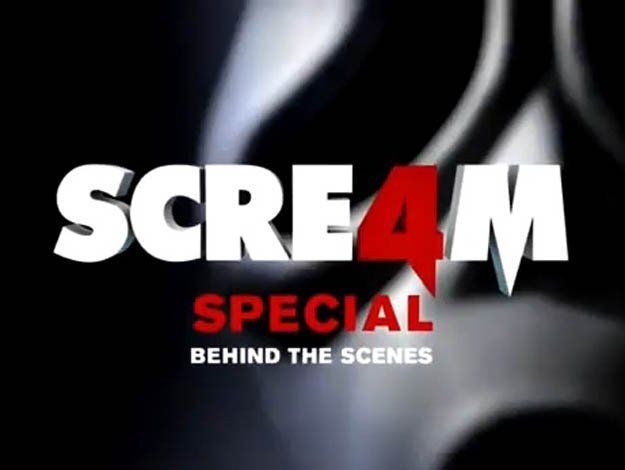 Behind Scream 4