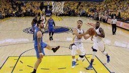 Golden State venció a Oklahoma y está en la final de la NBA