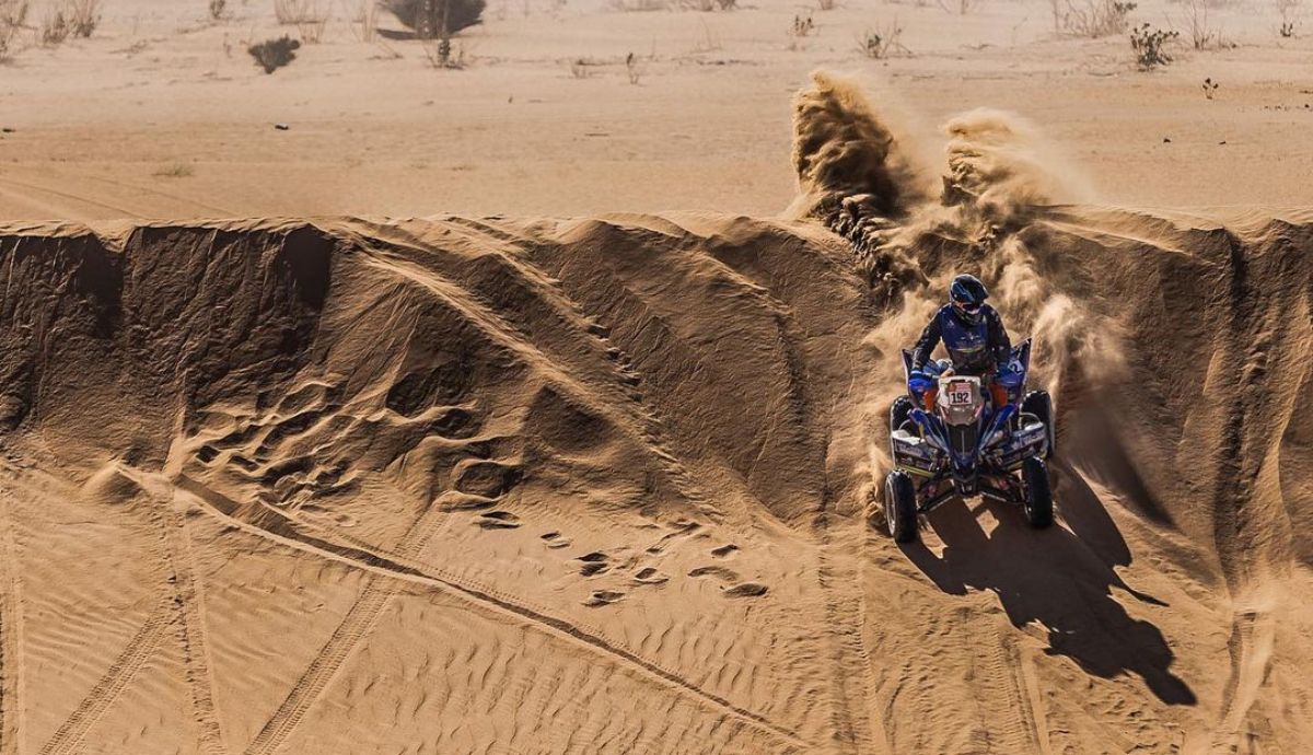 Francisco Moreno acaricia el segundo puesto del Dakar 2022