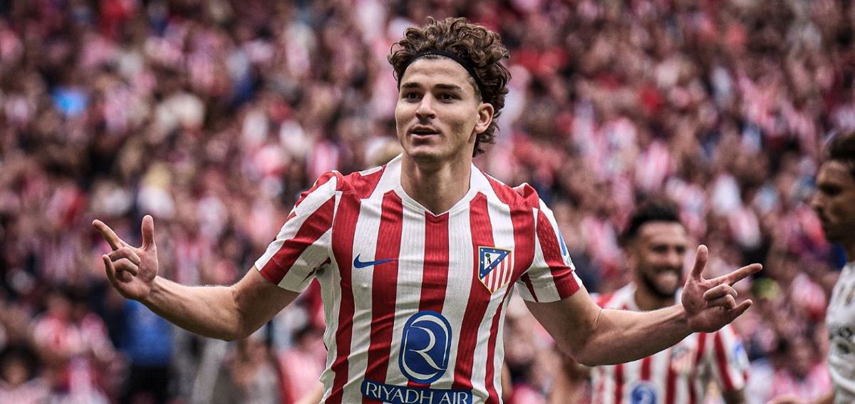 Julián Álvarez, una vez más, fue la figura del Atlético de Madrid.