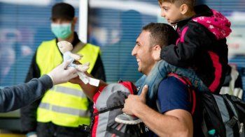 Llegaron más de 6.000 refugiados a Alemania durante este sábado
