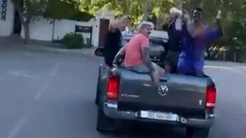 Video: un joven se accidentó en su 