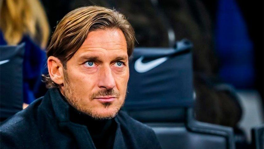 Francesco Totti buscó a otro futbolista argentino