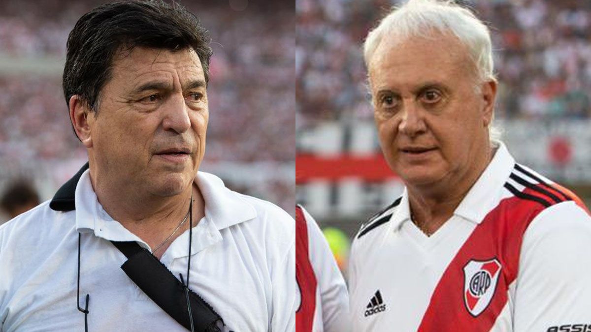 Daniel Passarella y el Beto Alonso.