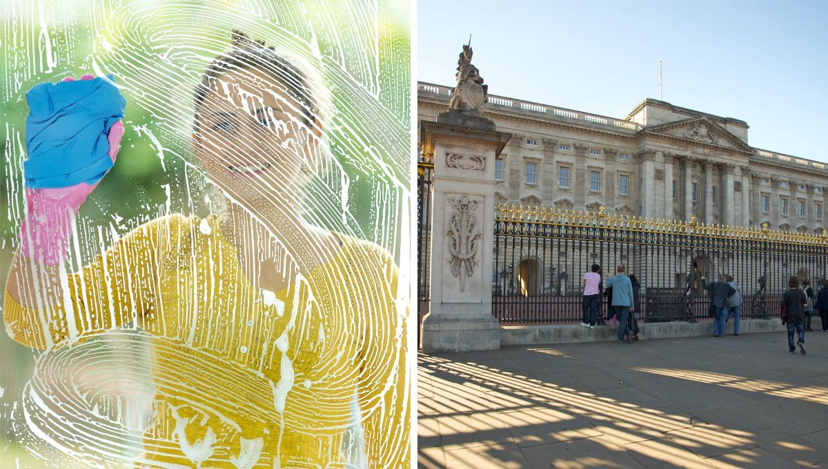 Ventanas: el truco de limpieza del Palacio de Buckingham que te sorprenderá