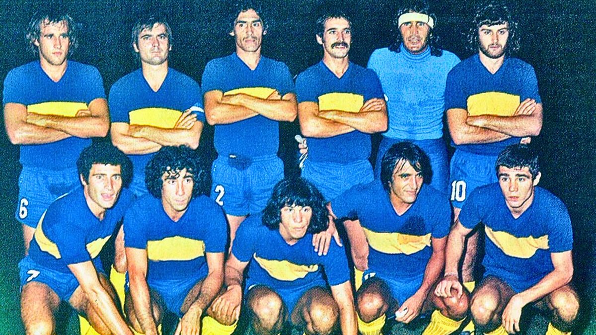 Boca ganó la Libertadores y la Intercontinental en 1977.