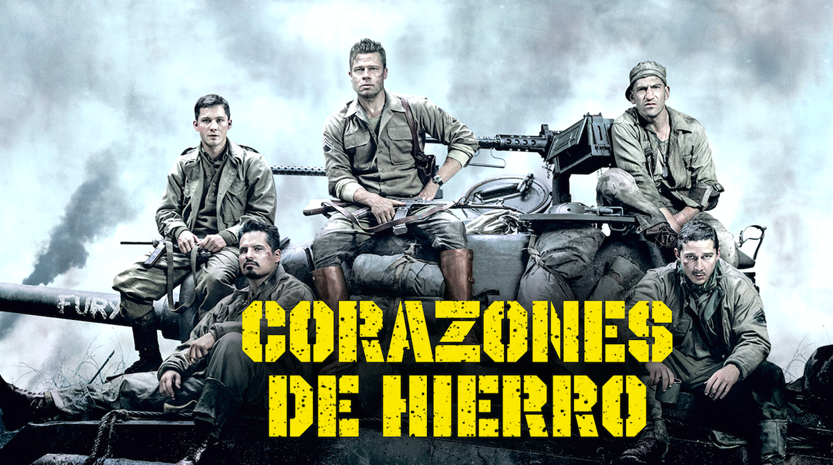 Streaming. Netflix: Brad Pitt la rompe con un peliculón bélico.