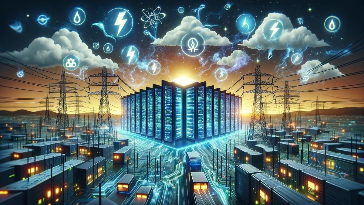 El impacto ambiental de la Inteligencia Artificial. (Foto: Imagen generada por IA con Dall-E)