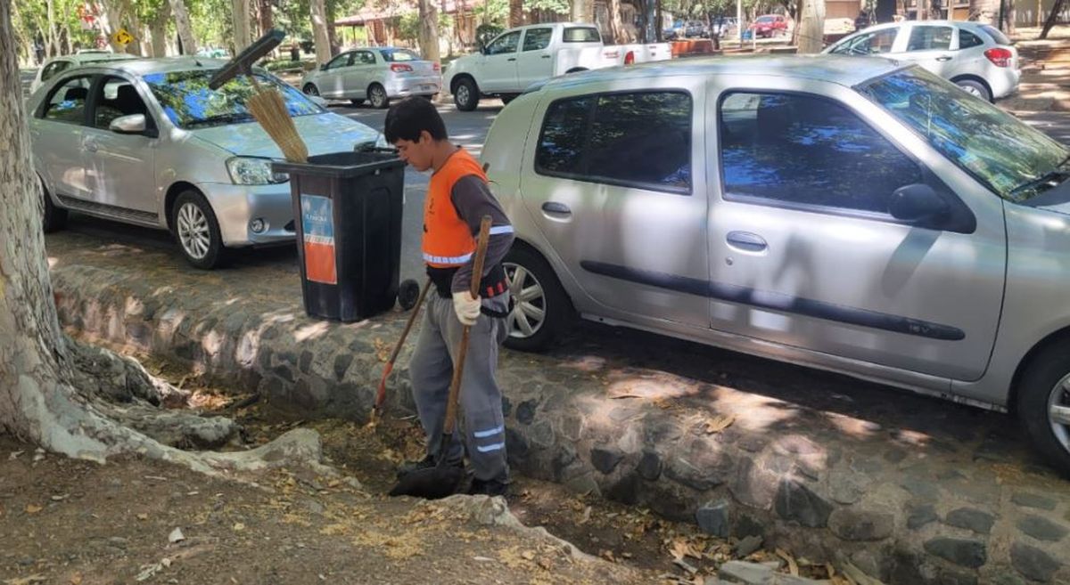 Sensaciones de un usuario del Parque San Martín donde es una rareza hallar suciedad