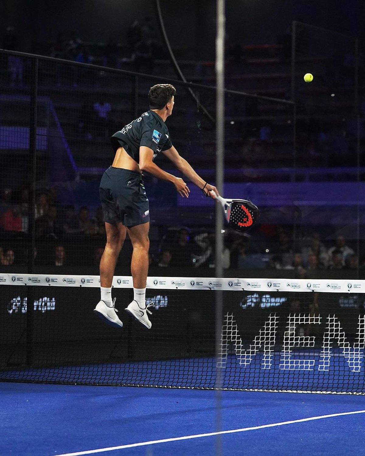 La potencia y plasticidad de Arturo Coello sobre la cancha del Aconcagua Arena La potencia y plasticidad de Arturo Coello sobre la cancha del Aconcagua Arena