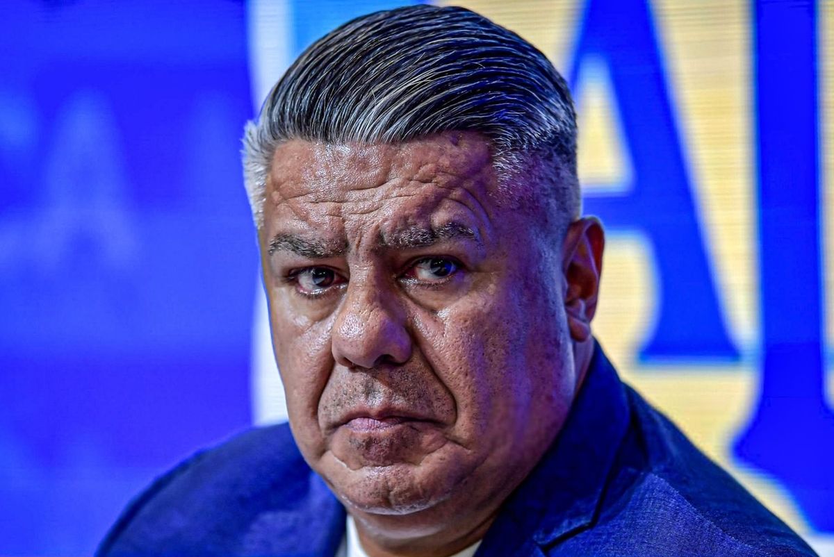 El titular de la AFA, Chiqui Tapia.