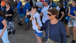 Alejo, este sábado, en la caminata por el Día del Autismo. Uno de miles que dependen de los centros para personas con discapacidad. Alejo, este sábado, en la caminata por el Día del Autismo. Uno de miles que dependen de los centros para personas con discapacidad.