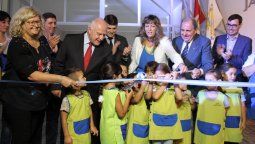 Lifschitz inauguró un nuevo Jardín de Infantes en San Carlos Sud