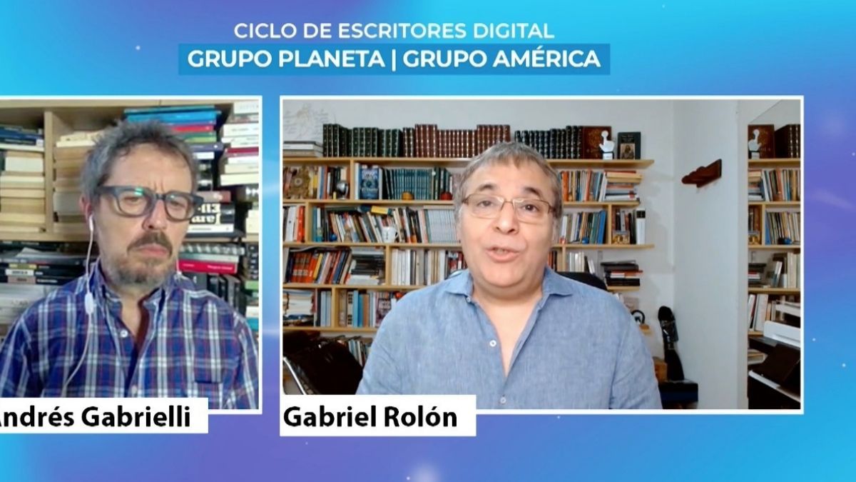 La charla con el analista y escritor Gabriel Rolón, fue la tercera entrega del Ciclo de Escritores Digital, Grupo Planeta - Grupo América. La e