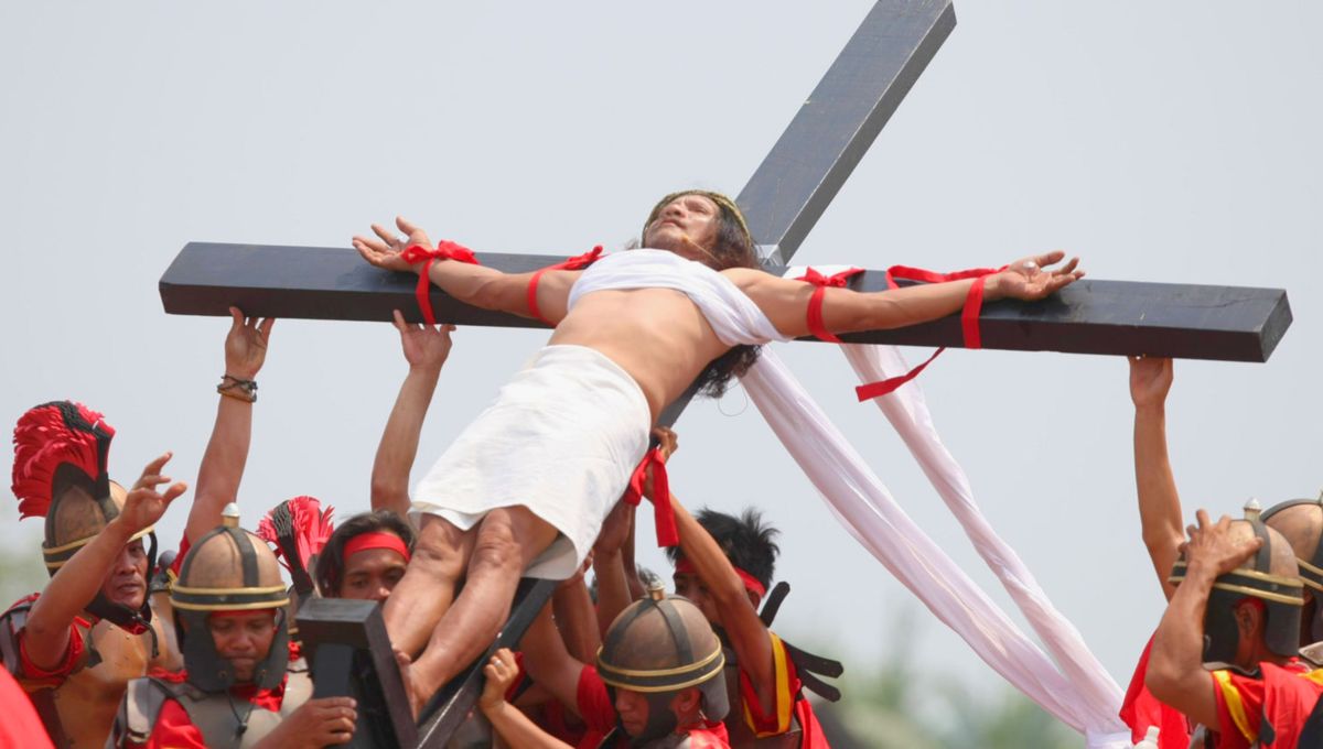 Rubén Enaje representó a Jesús durante 36 años. Rubén Enaje representó a Jesús durante 36 años. 