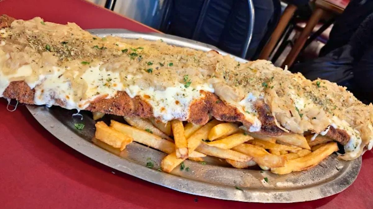 La milanesa esa una gran opción en este bodegón. La milanesa esa una gran opción en este bodegón.
