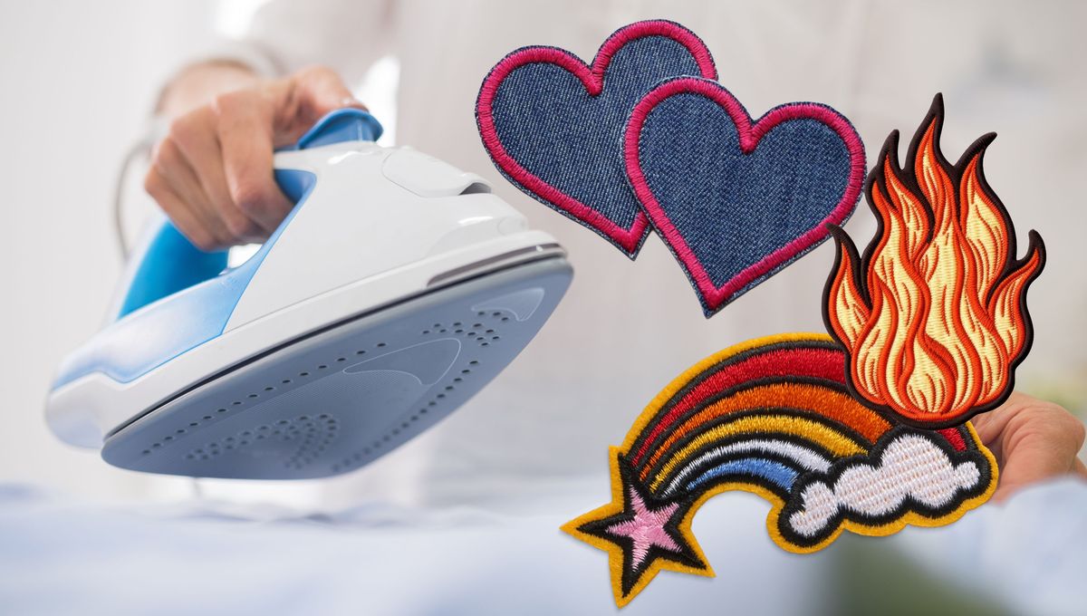 Los parches de ropa se consiguen en cualquier mercería o tienda de telas Los parches de ropa se consiguen en cualquier mercería o tienda de telas