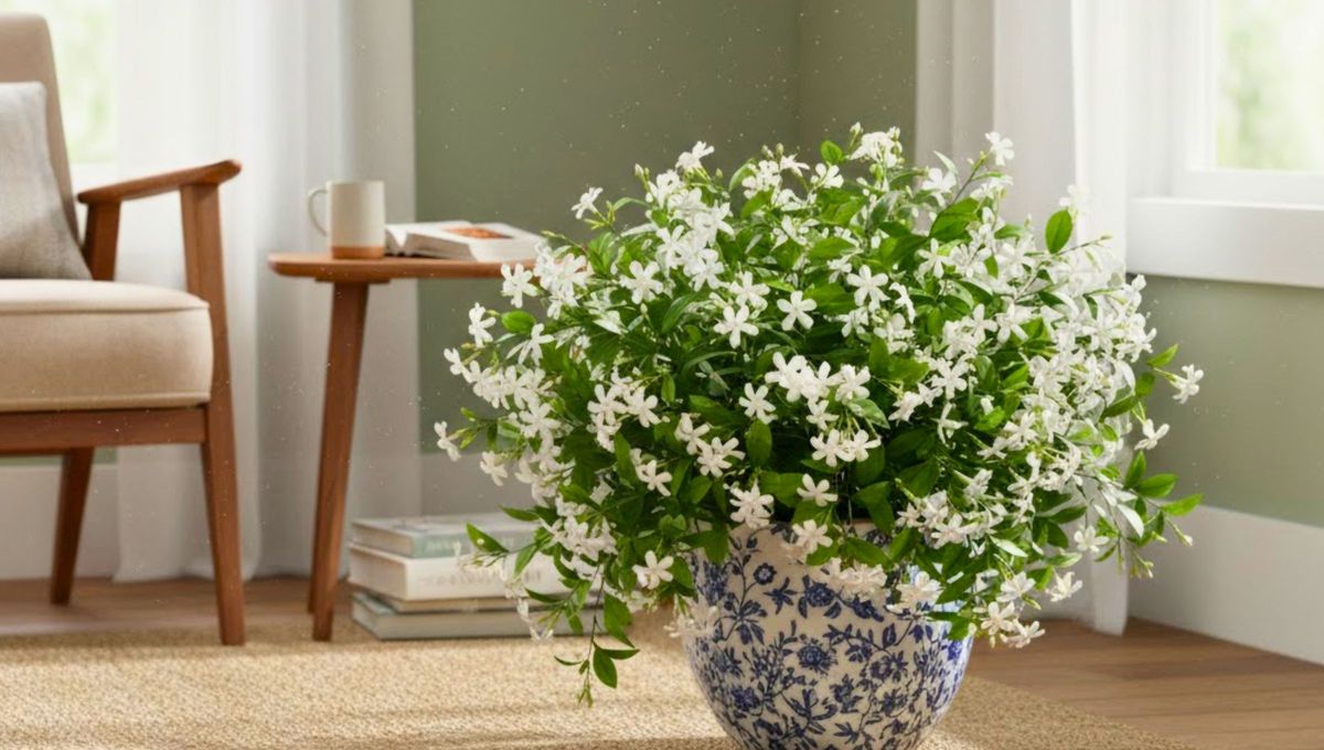 ¿Cómo tener una planta de jazmín dentro de casa sin que se seque?