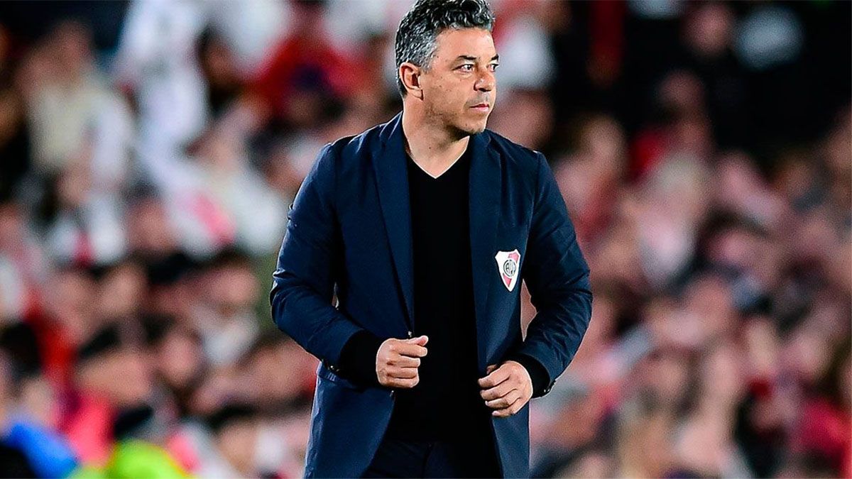 Marcelo Gallardo, preocupado por el mal momento de River.