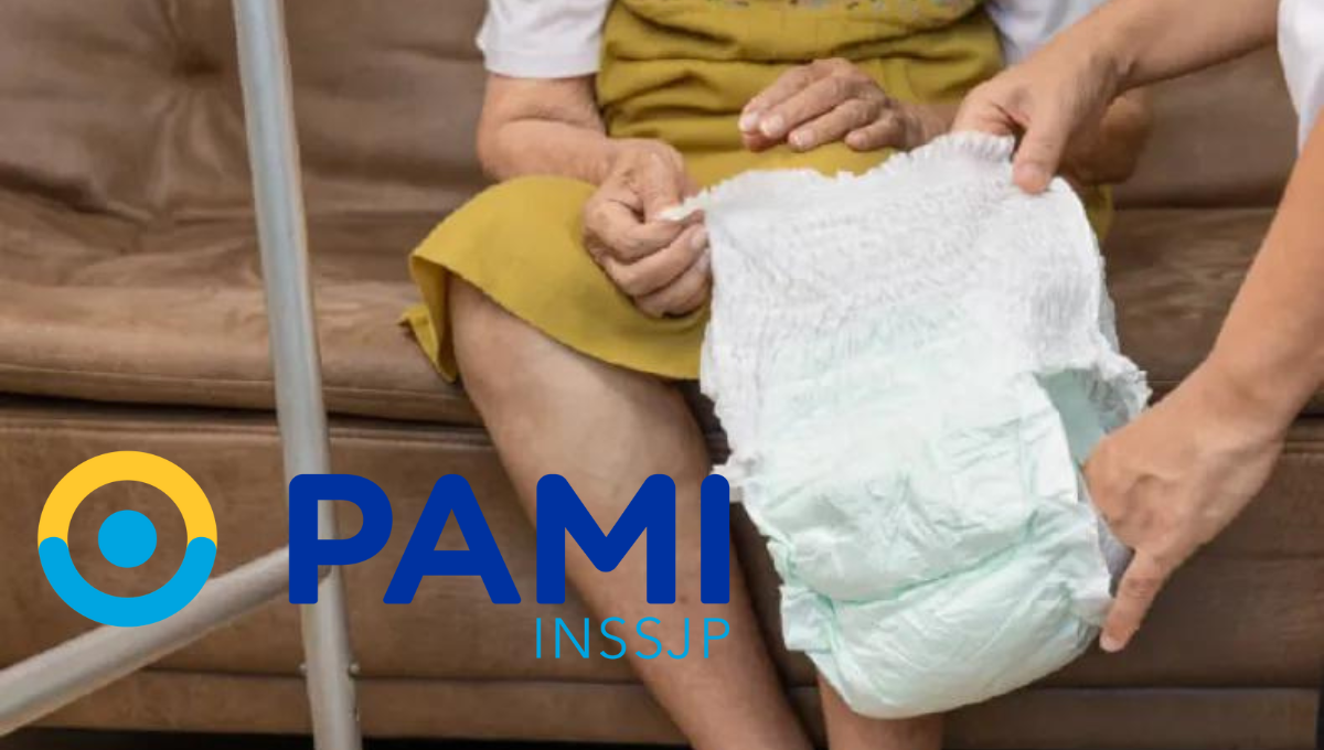 PAMI anunció CÓMO solicitar los PAÑALES GRATIS para JUBILADOS