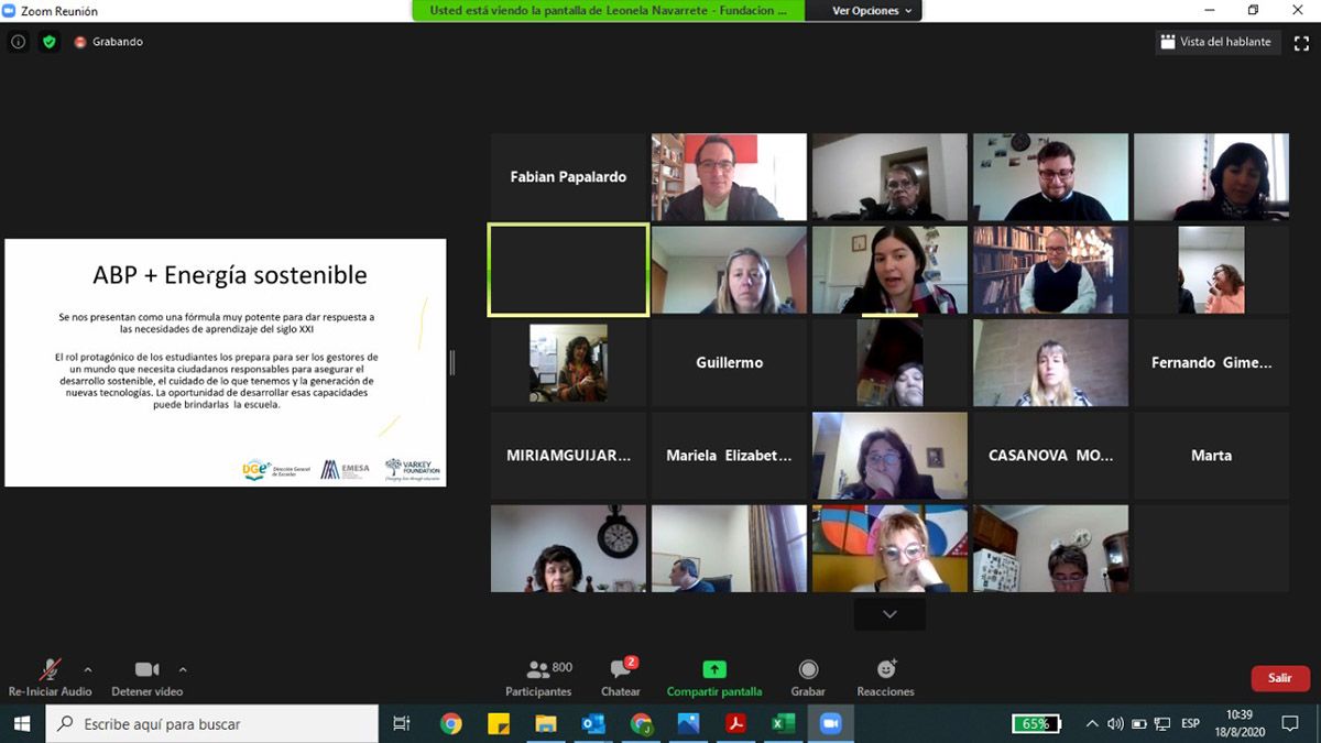 Aprender con energía sostenible, una nueva propuesta educativa