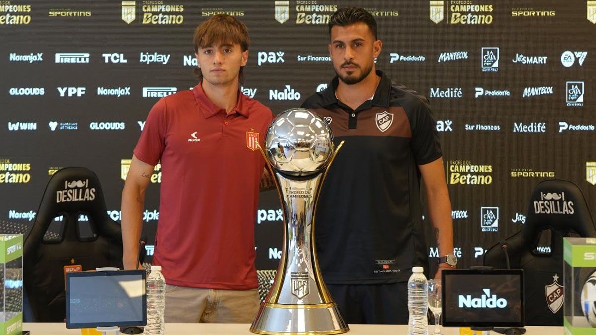 Estudiantes y Platense van por el Trofeo de Campeones: hora, TV y formaciones