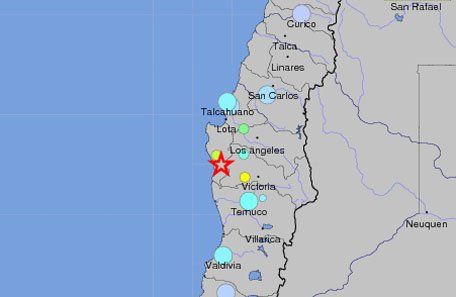 Un fuerte temblor de 6,5 grados y otro de 5,3 sacudieron el centro de Chile
