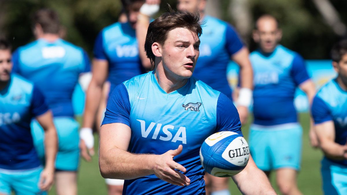 Pedro Rubiolo podría debutar en Los Pumas este sábado