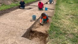 La excavación dio una sorpresa a los arqueólogos.