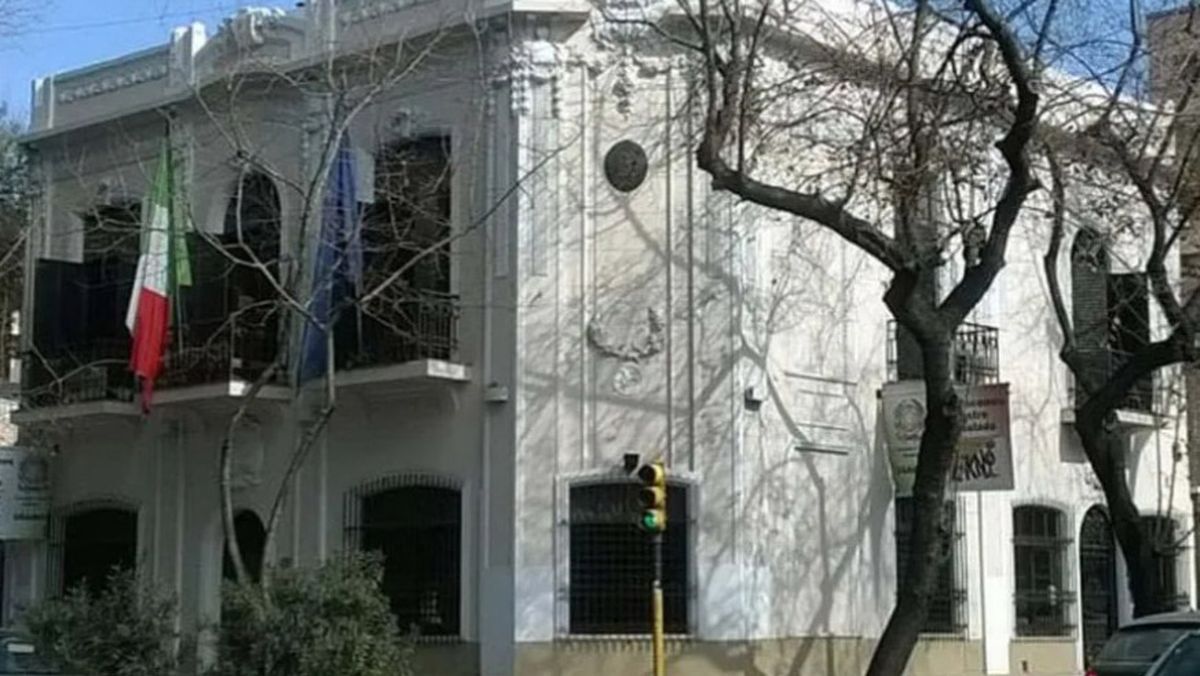El Consulado de Italia en Mendoza.