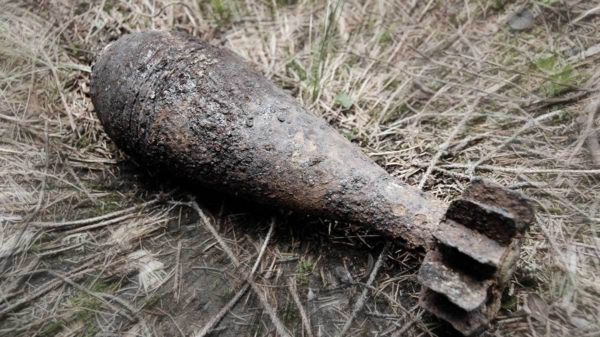 La bomba fue encontrada en el jard&iacute;n de una casa del Reino Unido.