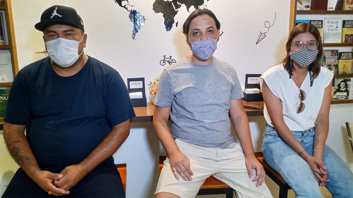 Luis, Alex y Daniela, los familiares de Tilma y Valentino que murieron en un hotel céntrico. Luis, Alex y Daniela, los familiares de Tilma y Valentino que murieron en un hotel céntrico.