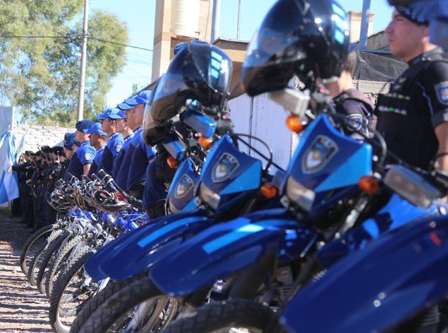 Anunciaron envío de más móviles en el acto por los cuatro años de la Unidad Especial de Patrullaje